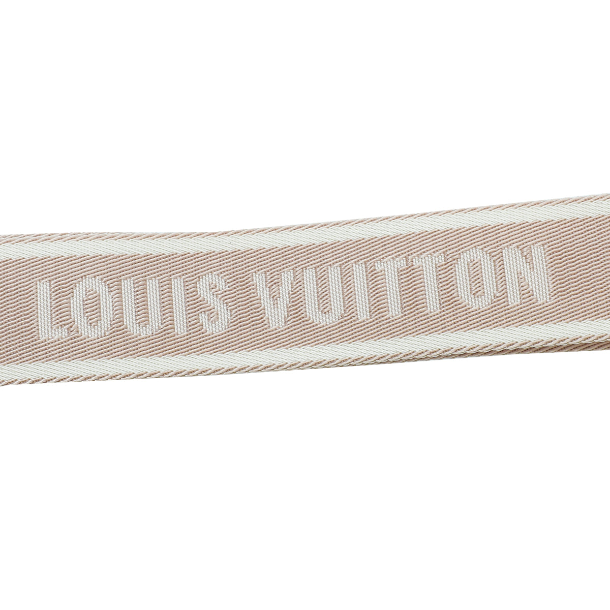 Mint Louis Vuitton J02330 Bandouliere Monogram Shoulder Strap Rose Poudre  F/S