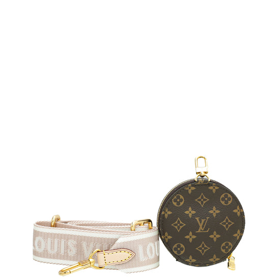 Louis Vuitton Dusty Pink Leather Adjustable Shoulder Bag Strap Louis Vuitton  | TLC