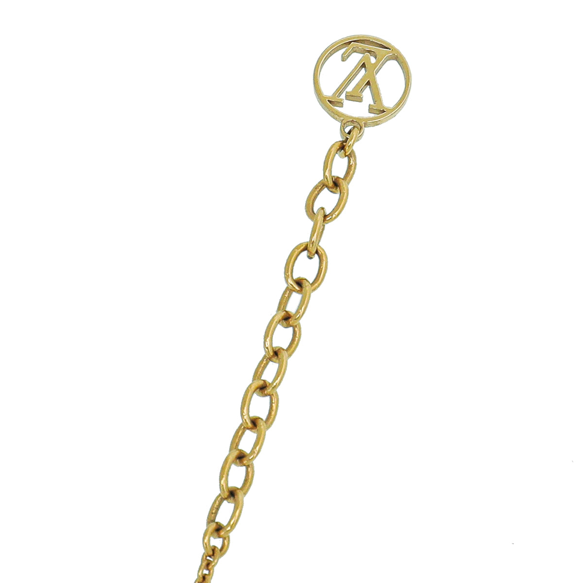 Louis Vuitton LV & Me Letter 'L' Bracelet - Gold-Tone Metal Link