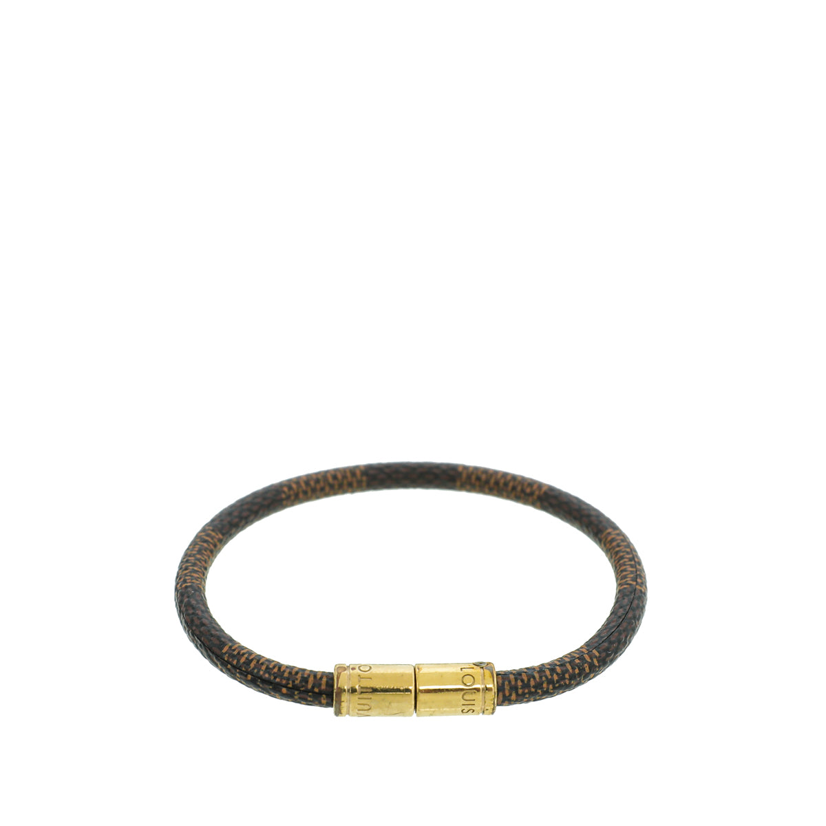 Louis Vuitton Ebene Keep It Bracelet 19-Louis Vuitton-THE CLOSET