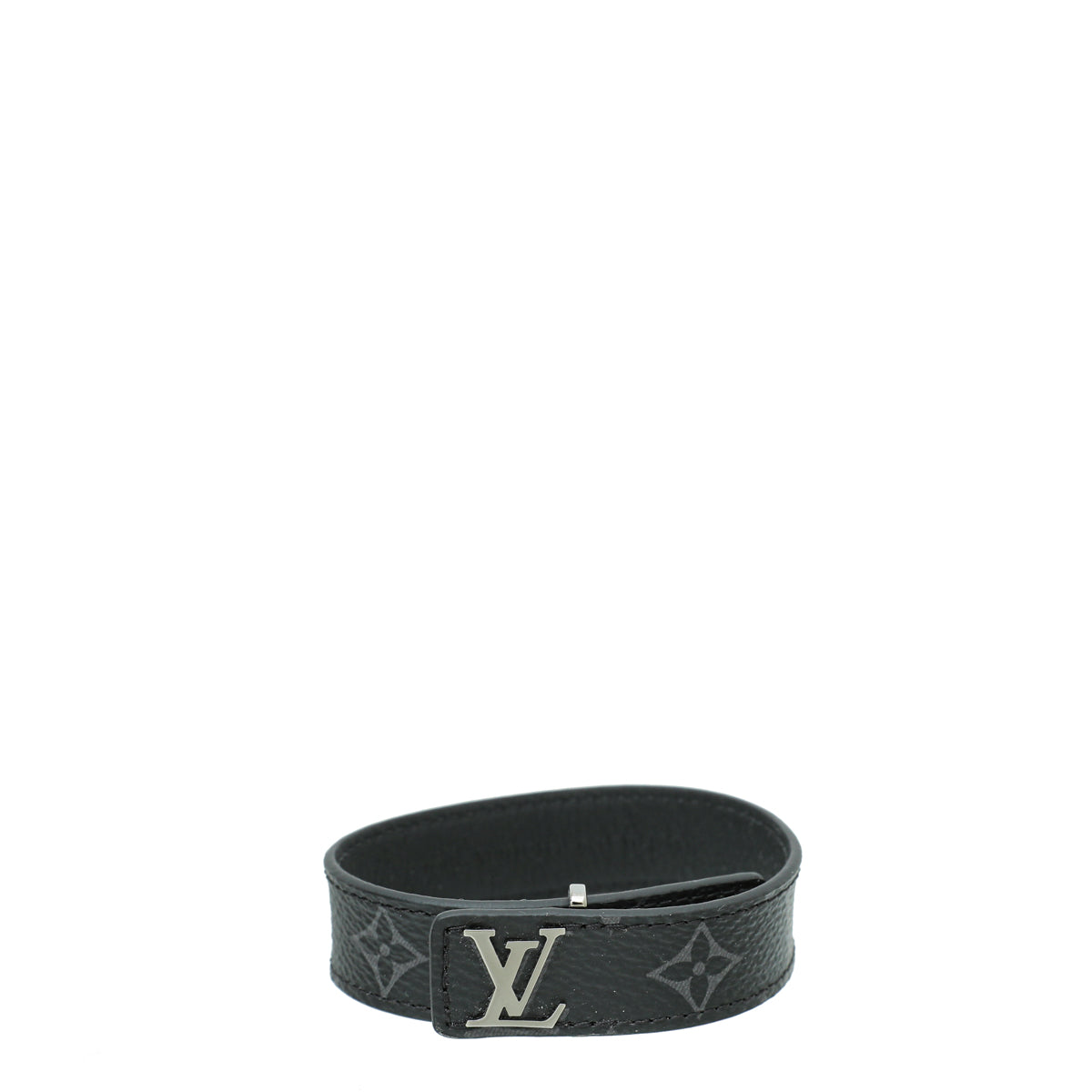 LV Slim Bracelet Monogram Eclipse Canvas - Fashion Jewelry