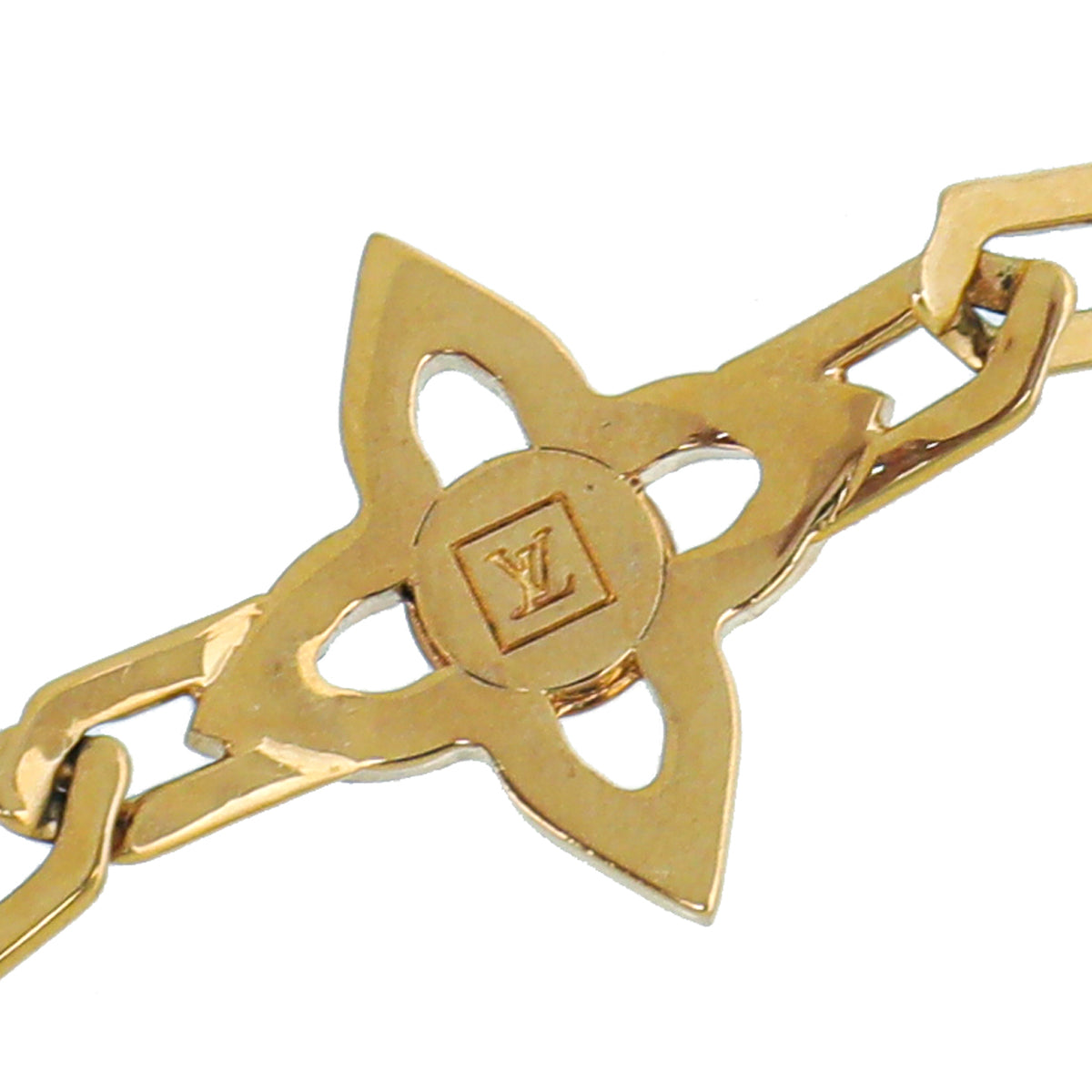 Louis Vuitton Gold Swarovski Crystal Flower Power Bracelet – THE CLOSET
