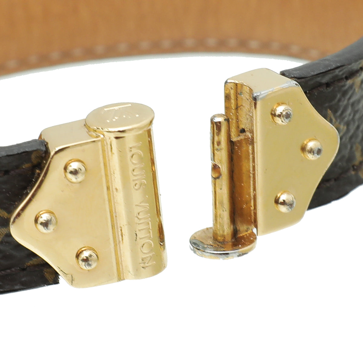 Bracelet Louis Vuitton Brown in Metal - 32590487