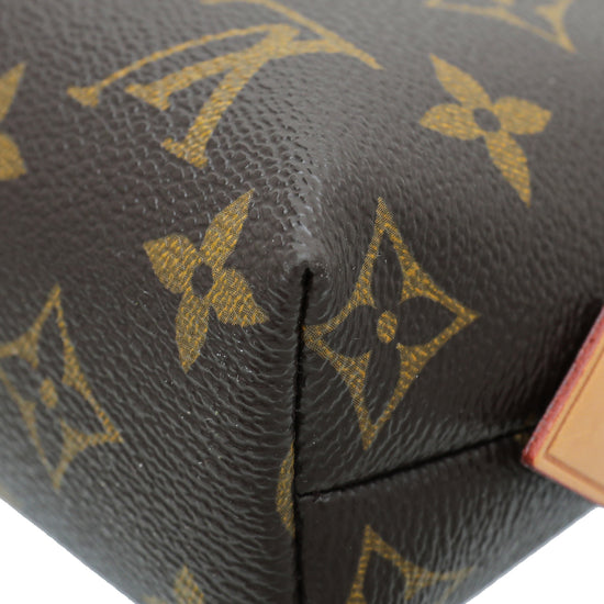 Louis Vuitton Brown Monogram Cosmetic Pouch GM