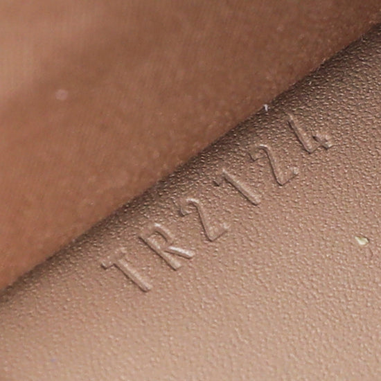 Louis Vuitton Beige Poudre Patent Leather Louise Clutch Louis