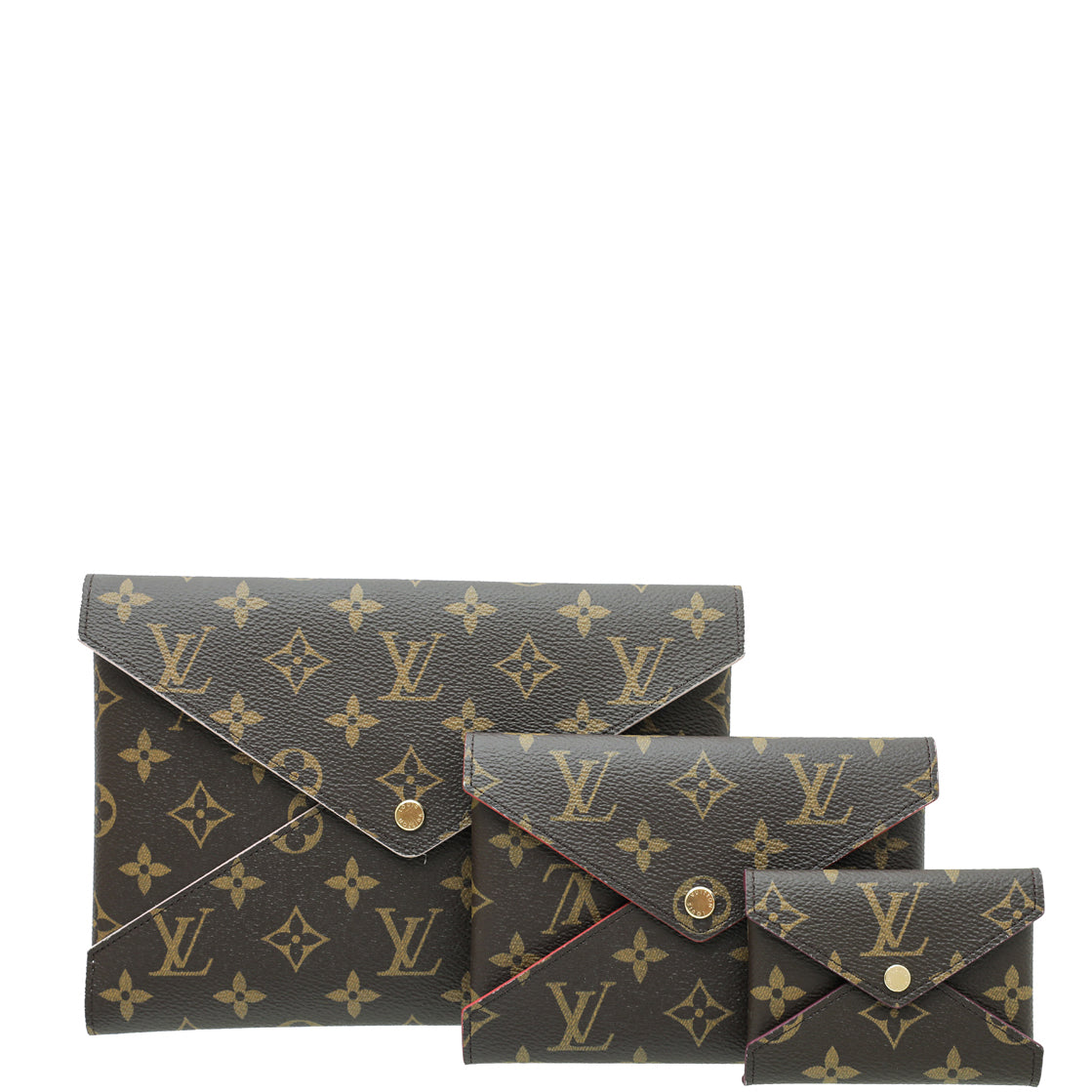 Louis Vuitton Multicolor Monogram Kirigami Pochette (Set of 3)-Louis Vuitton-THE CLOSET