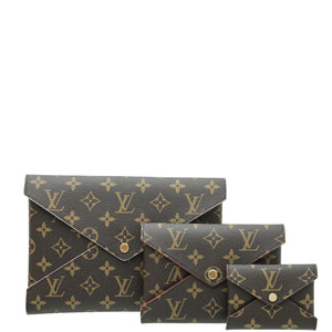Louis Vuitton Multicolor Monogram Kirigami Pochette (مجموعة من 3)