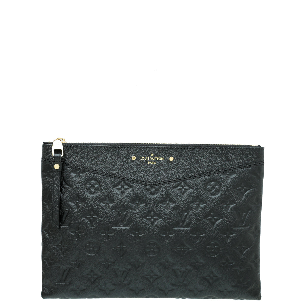 Louis Vuitton Noir Monogram Empreinte Daily Pouch-Louis Vuitton-THE CLOSET