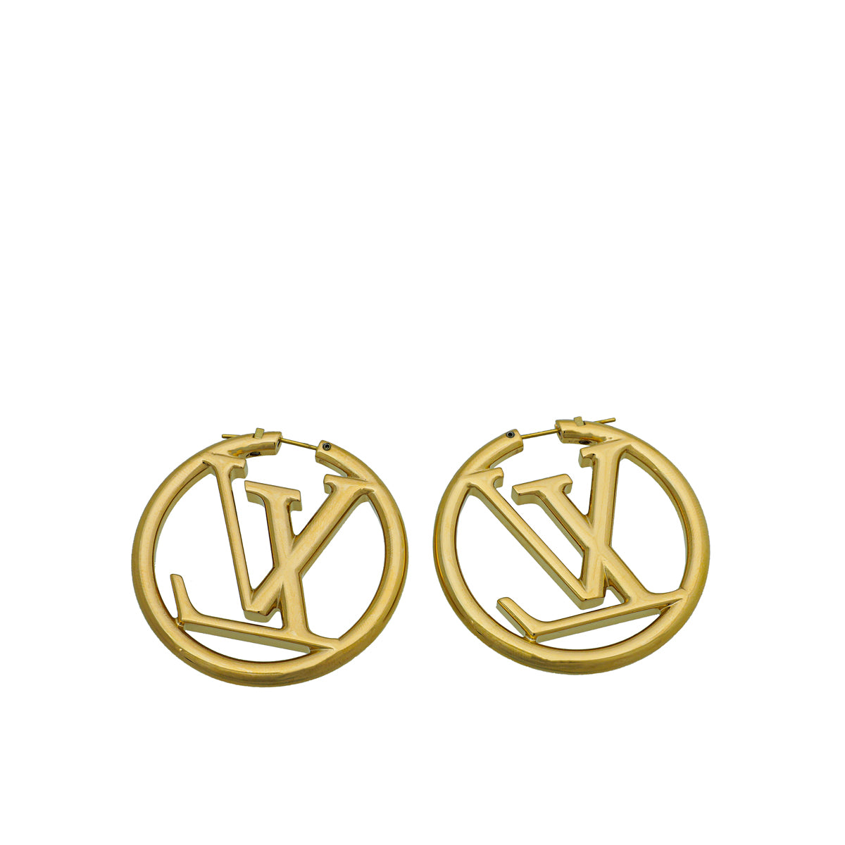 Louis Vuitton Louise Hoop GM Earrings