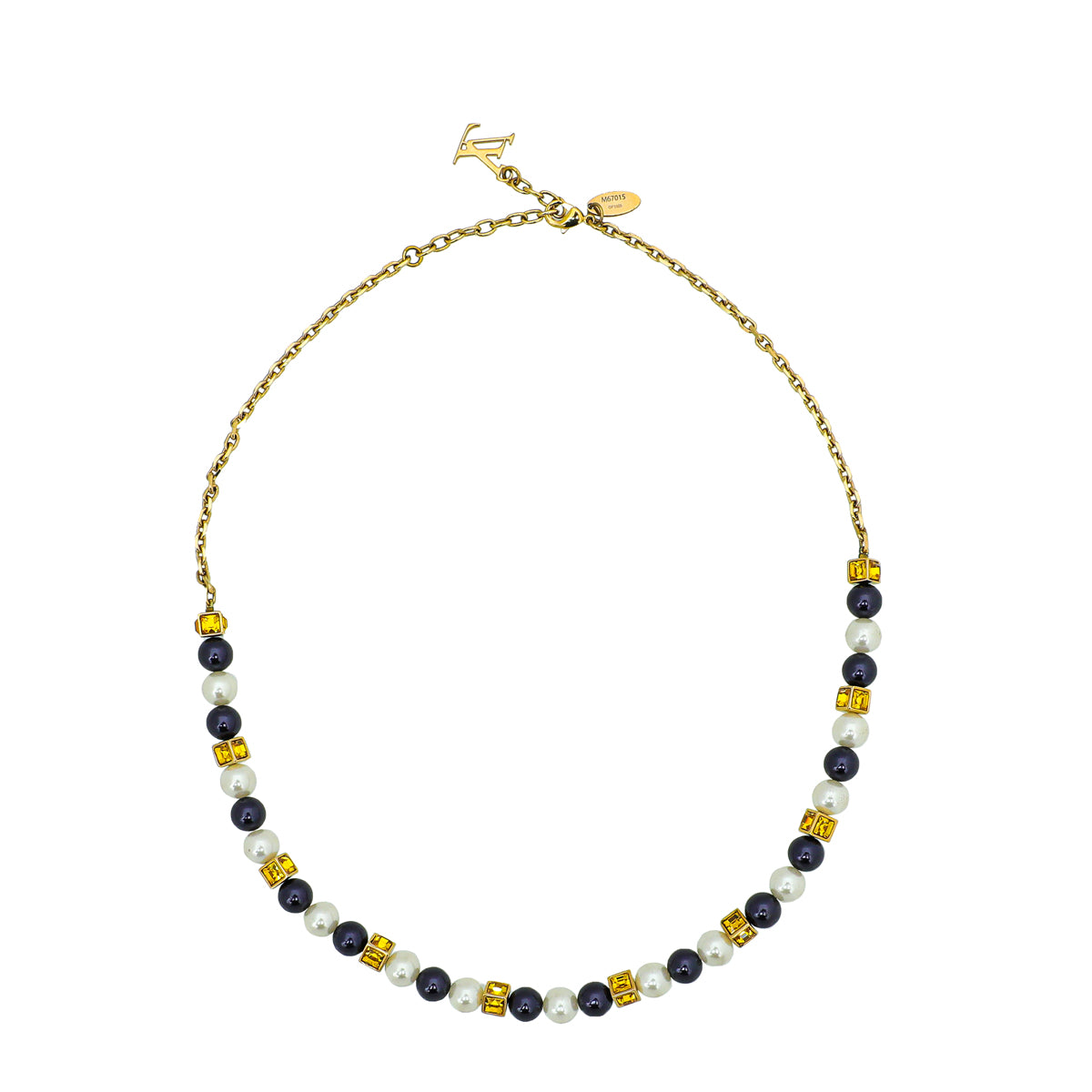 Louis Vuitton Pearl Crystal Cry Me A River Necklace-Louis Vuitton-THE CLOSET