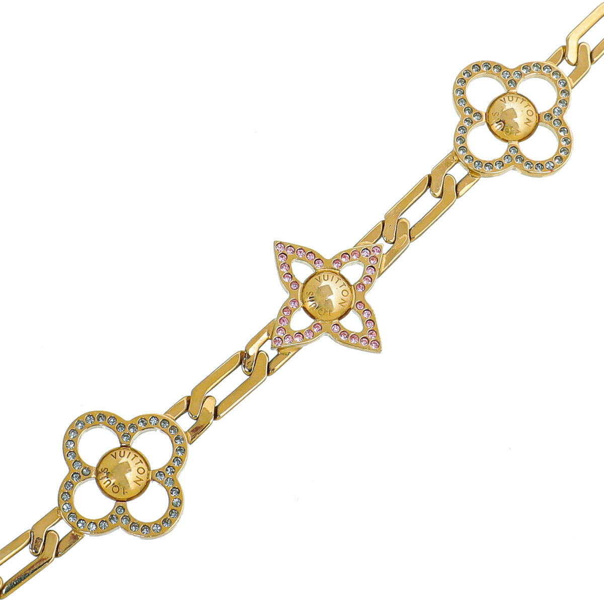 Louis Vuitton Gold Brass Flower Power Headband-Louis Vuitton-THE CLOSET
