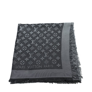 Louis Vuitton Black Monogram Shawl Shawn