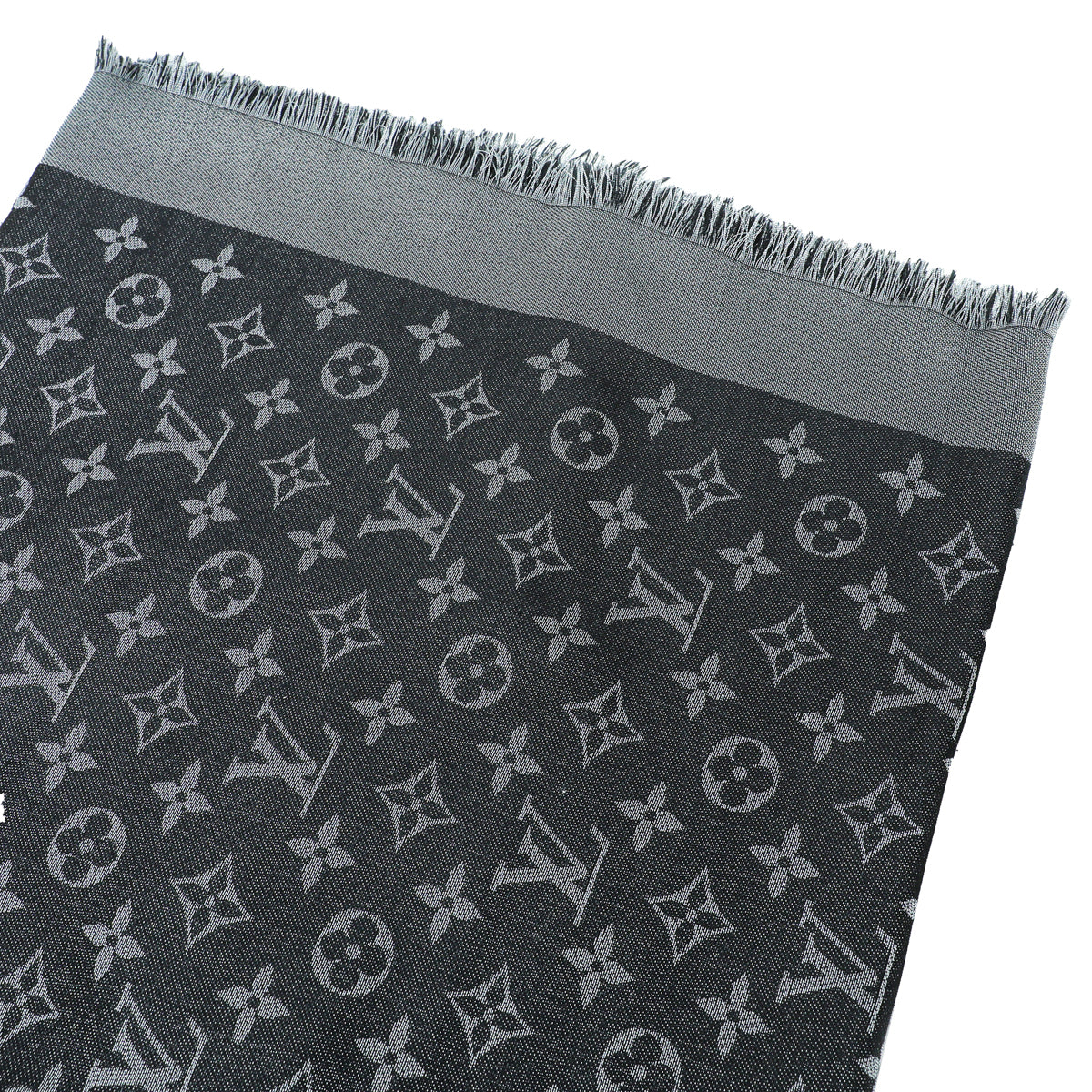 Louis Vuitton Evermore Monogram Pattern Scarf - Neutrals Scarves