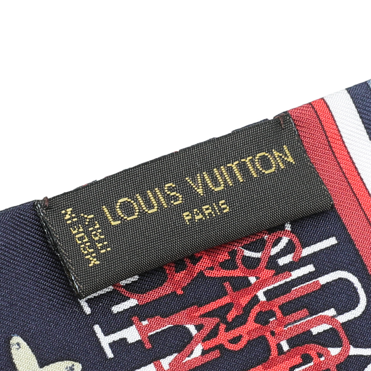 Louis Vuitton Multicolor Monogram Map Silk Bandeau – The Closet