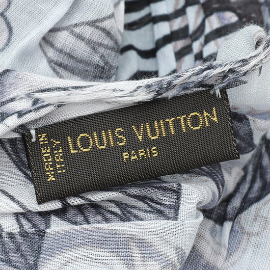 Louis Vuitton Multicolor Cotton Etole Tattoo Scarf