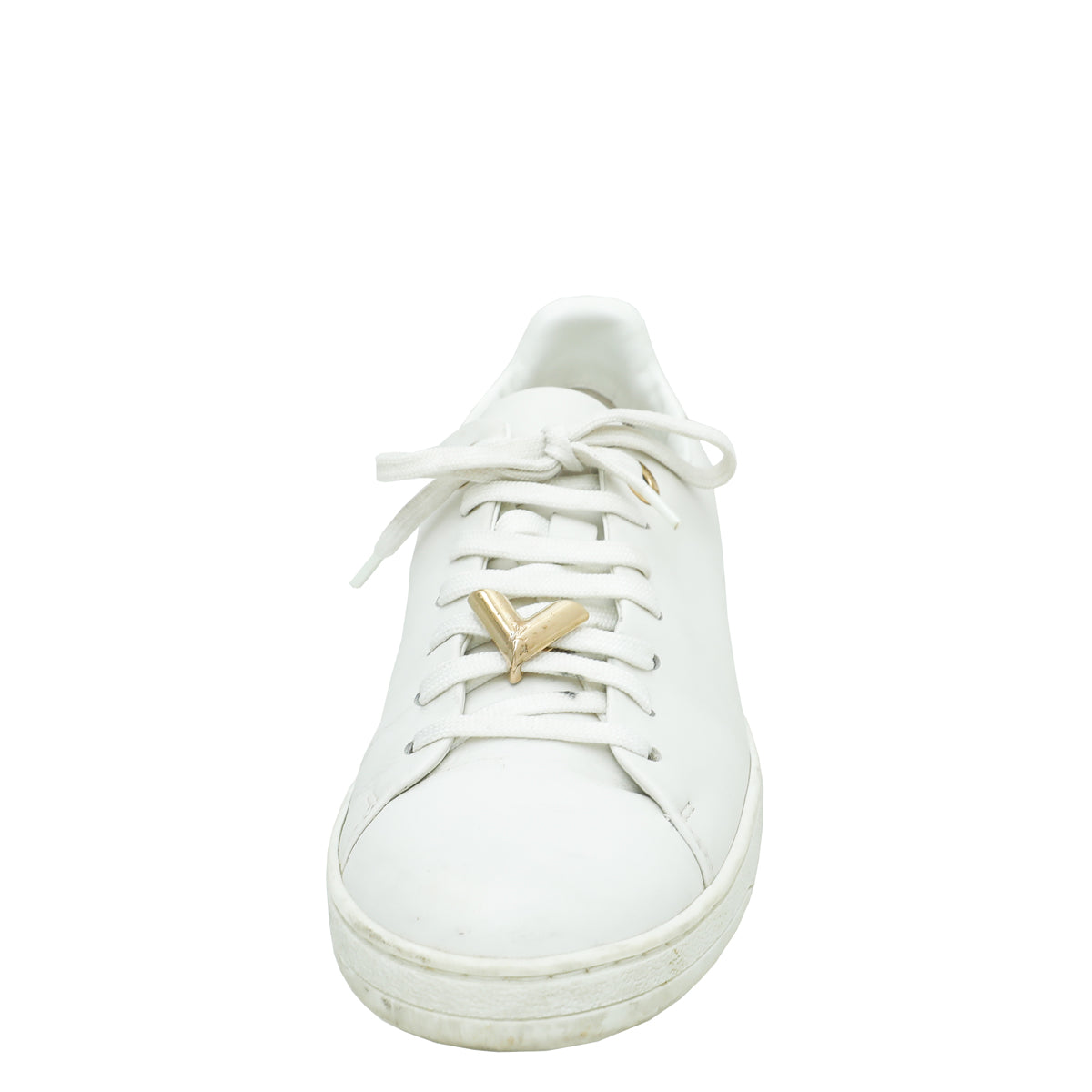 Louis Vuitton White Frontrow V Sneakers 38-Louis Vuitton-THE CLOSET