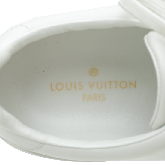 Louis Vuitton White Frontrow V Sneakers 38