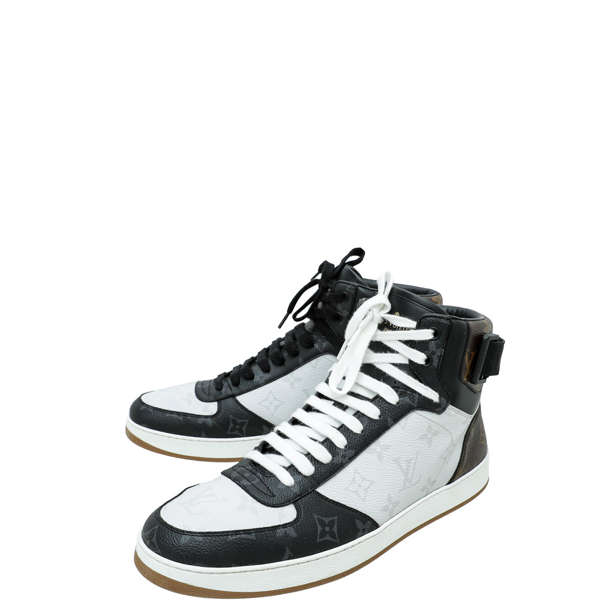 Louis Vuitton Tricolor Monogram Rivoli Sneaker 8.5-Louis Vuitton-THE CLOSET
