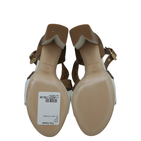 Louis Vuitton, Shoes, Lv Sandals Size 38 Great Condition