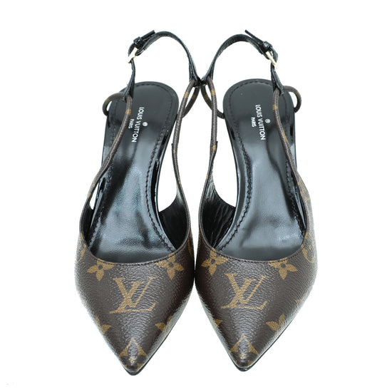 Louis Vuitton, Shoes, Louis Vuitton Cherie Sling Back Pump