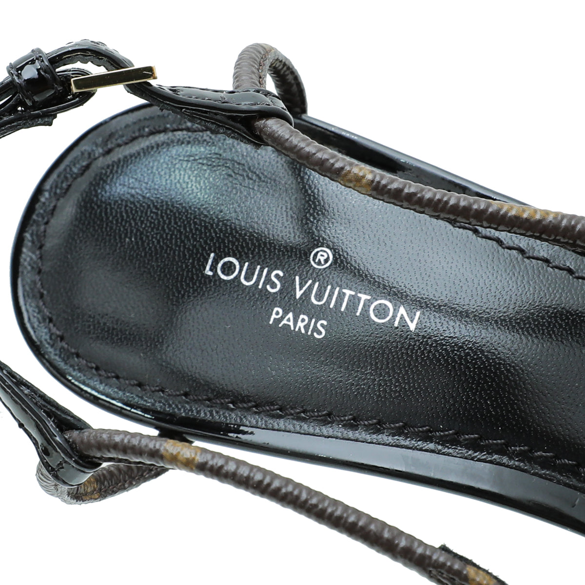 Louis Vuitton Monogram Slingback Pump 35.5