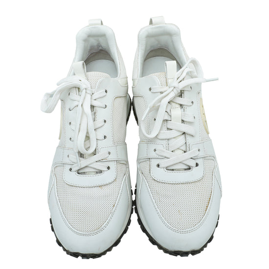 louis vuitton run away sneaker white