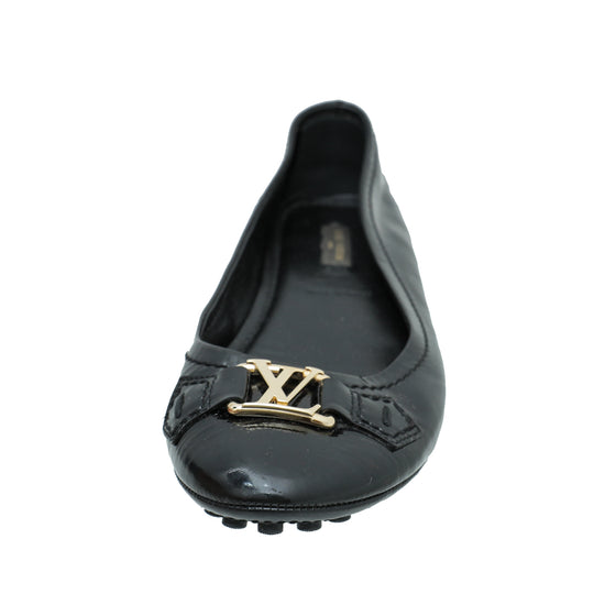 Louis Vuitton Black Oxford Loafer 38