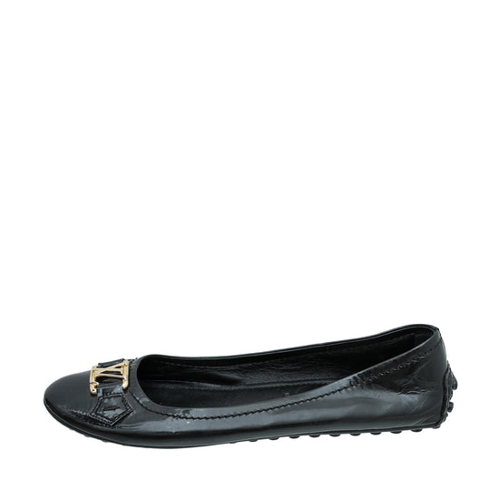 Louis Vuitton Black Oxford Loafer 38