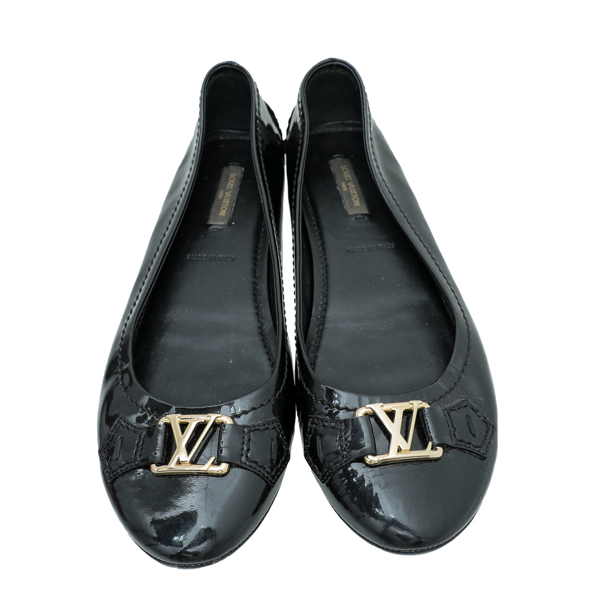 Louis Vuitton Black Oxford Loafer 38