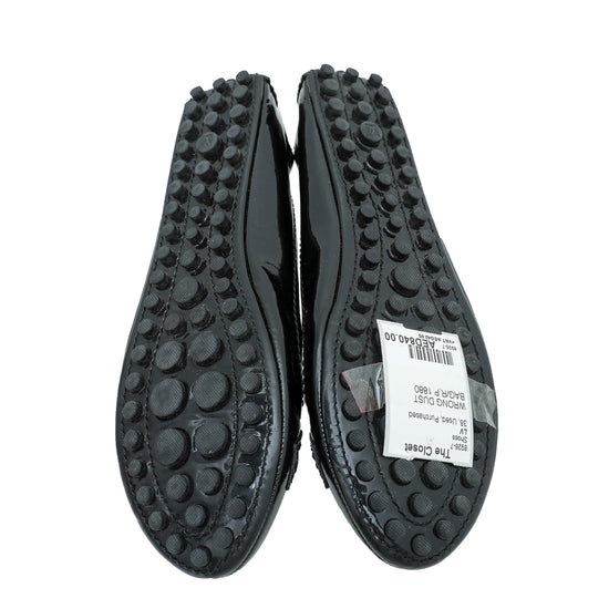 Louis Vuitton Black Oxford Loafer 38