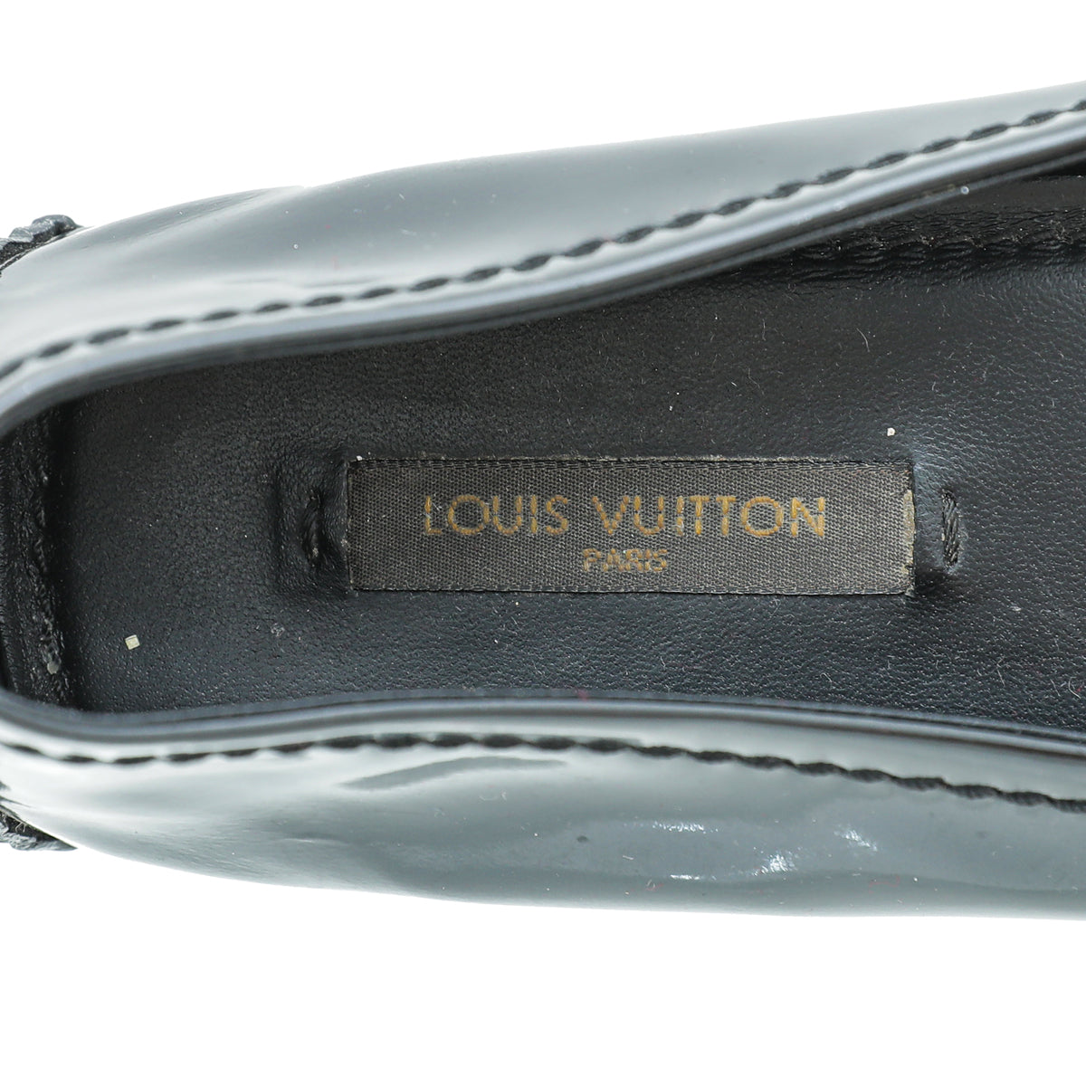 Louis Vuitton Black Oxford Loafer 38