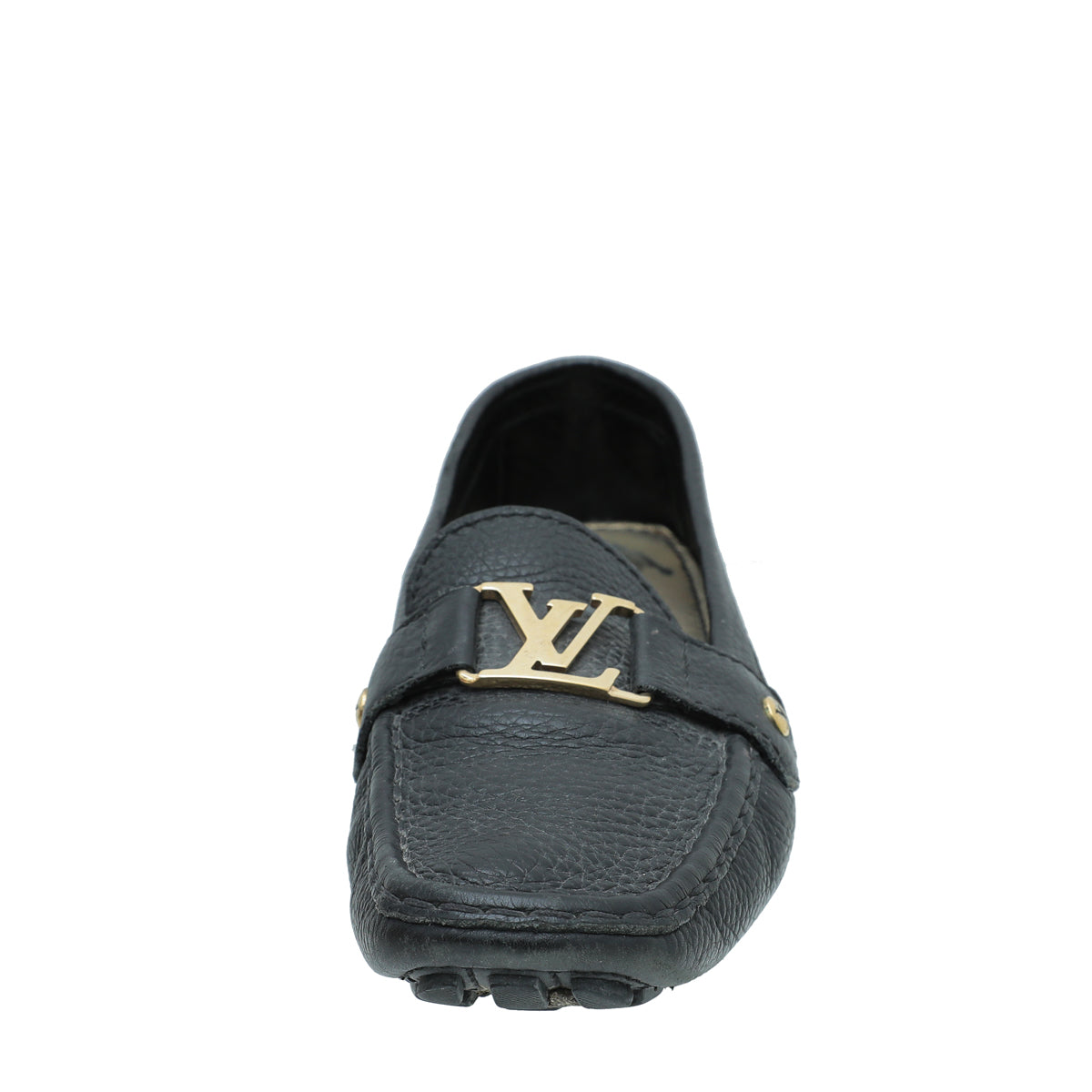 Louis Vuitton Black Oxford Loafer 40.5-Louis Vuitton-THE CLOSET