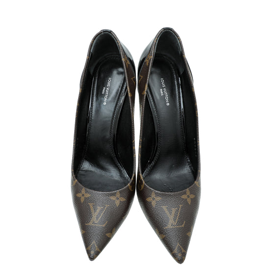 Louis Vuitton Monogram Patent Leather Loafers - Size 10 / 40