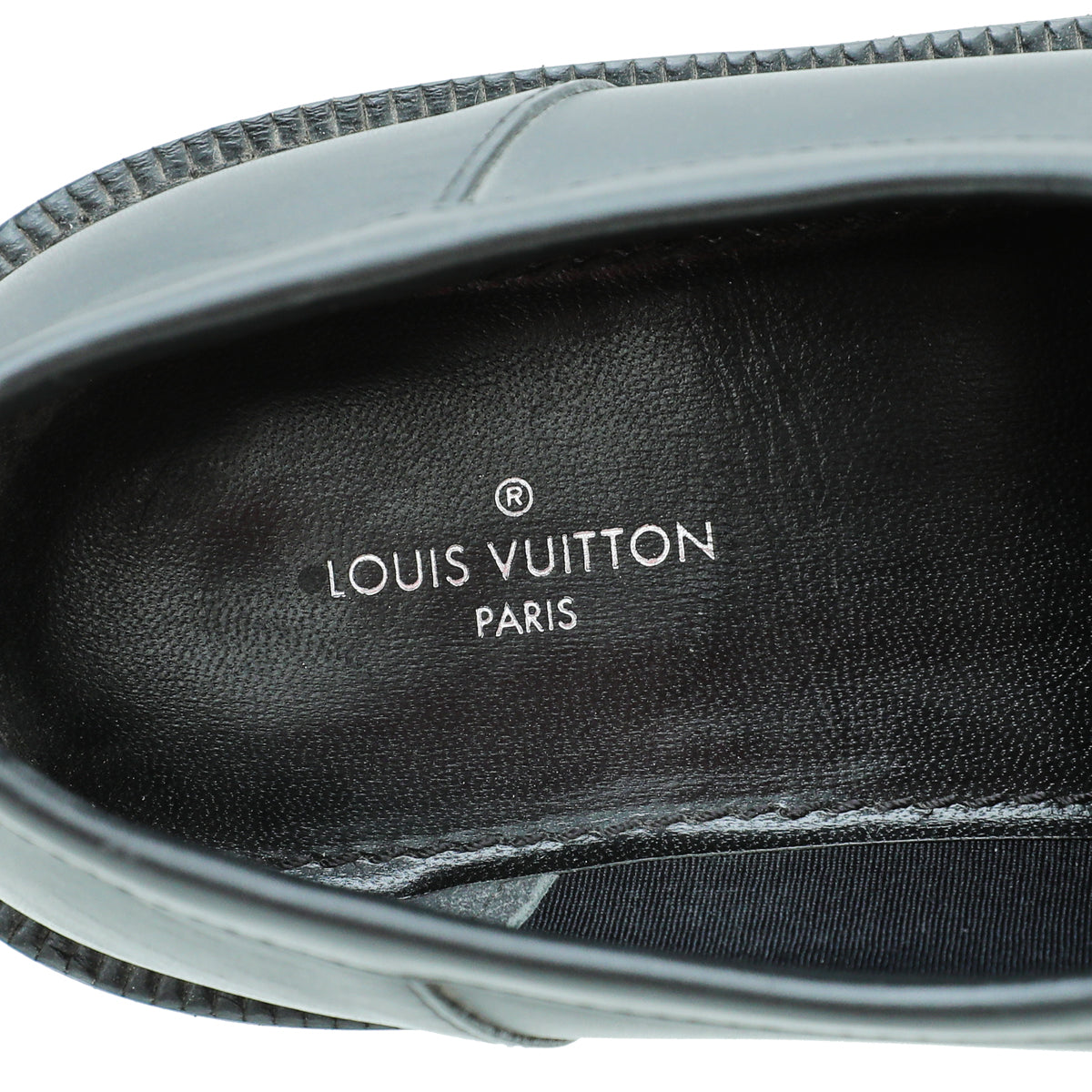 Louis Vuitton Bicolor Monogram Calf Academy Loafers 37.5