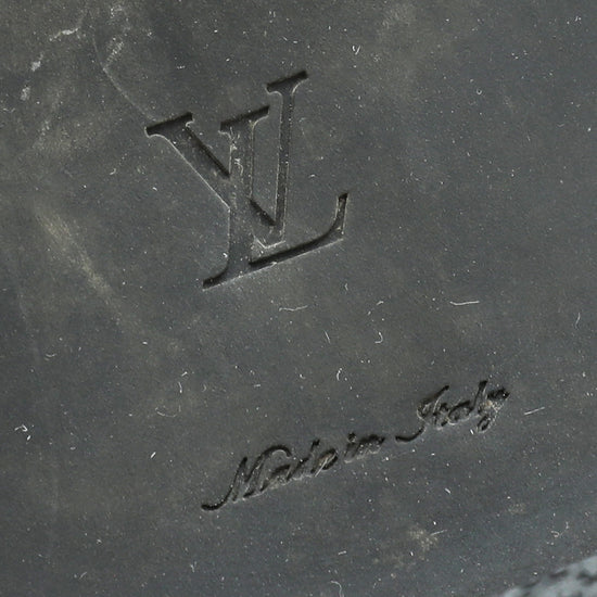 Louis Vuitton Monogram Black Wonderland Flat Ranger Boot 36.5