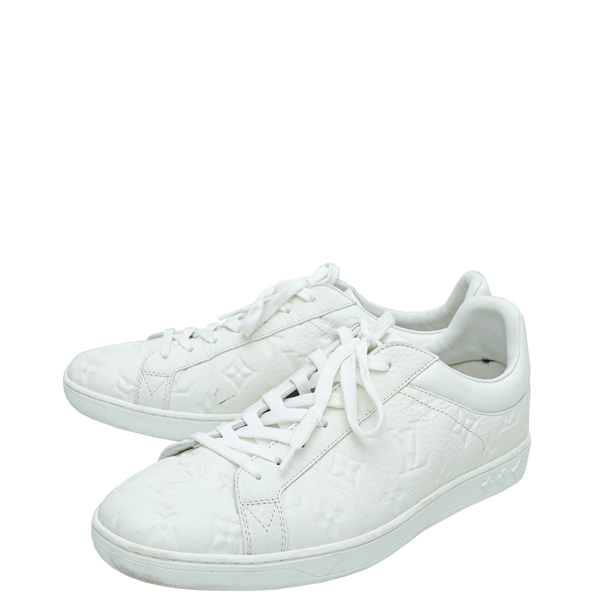 Louis Vuitton Monogram Sneakers White