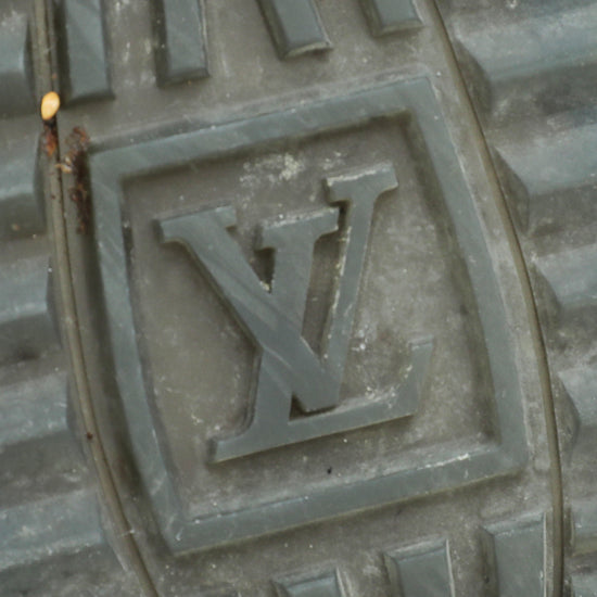 Louis Vuitton Black Suede Run Away Sneakers 38.5 – The Closet