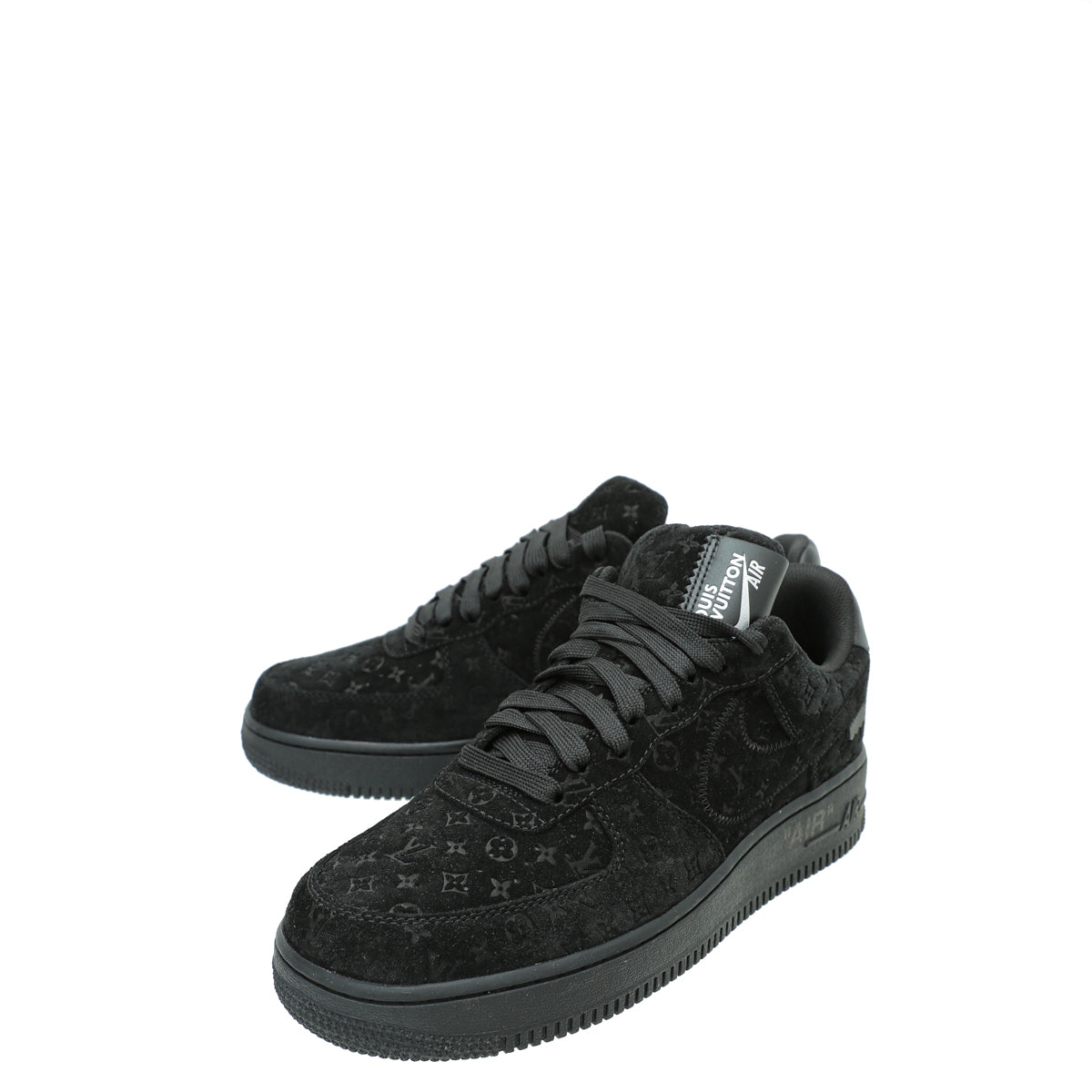 Louis Vuitton and Nike Air Force 1 Black BY VIRGIL ABLOH Sneaker