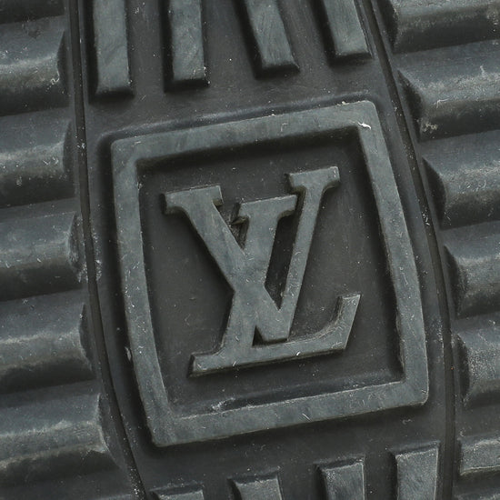 Louis Vuitton White Monogram Reverse Run Away Sneakers 36.5 – The