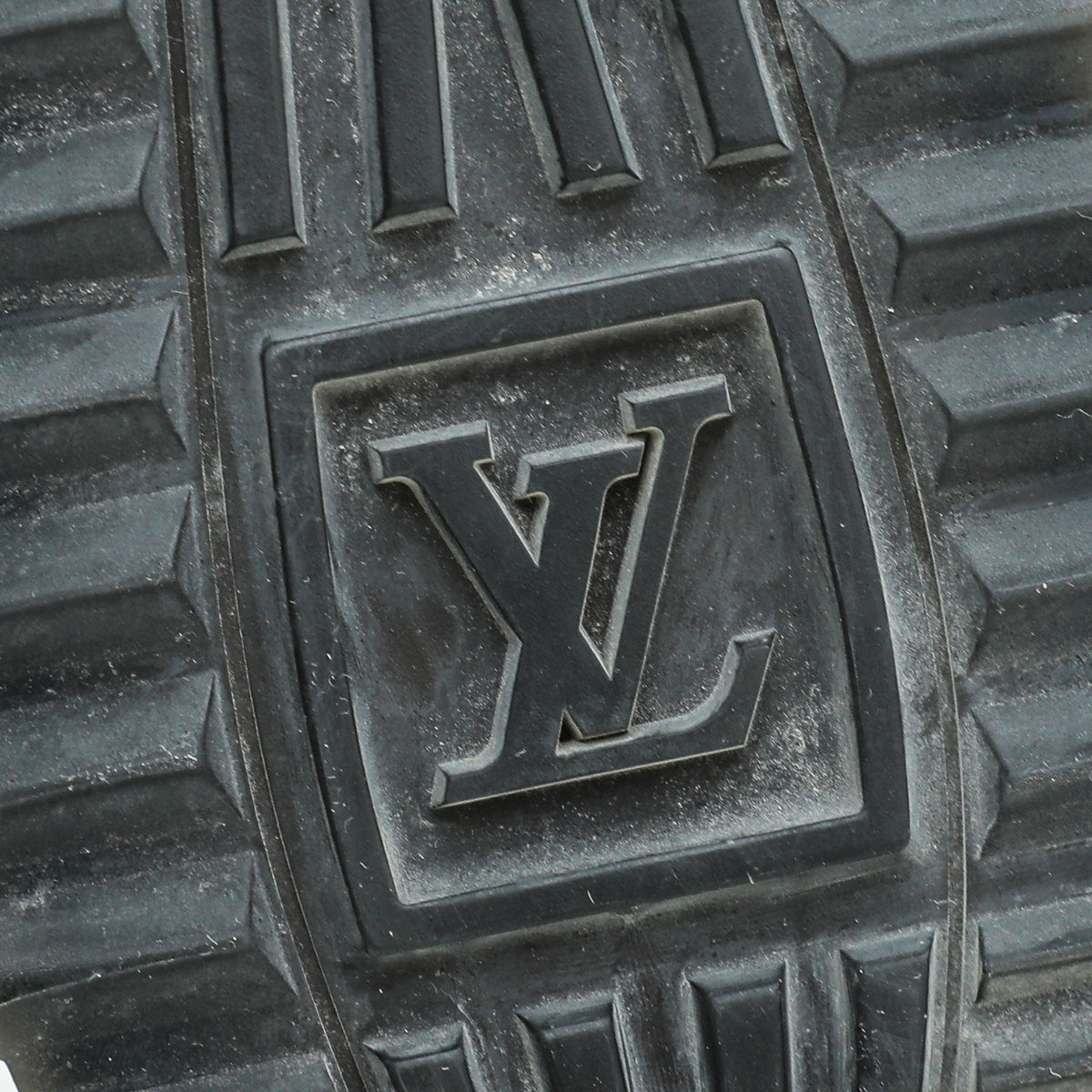 Louis Vuitton Monogram Black Run Away Sneaker-Louis Vuitton-THE CLOSET