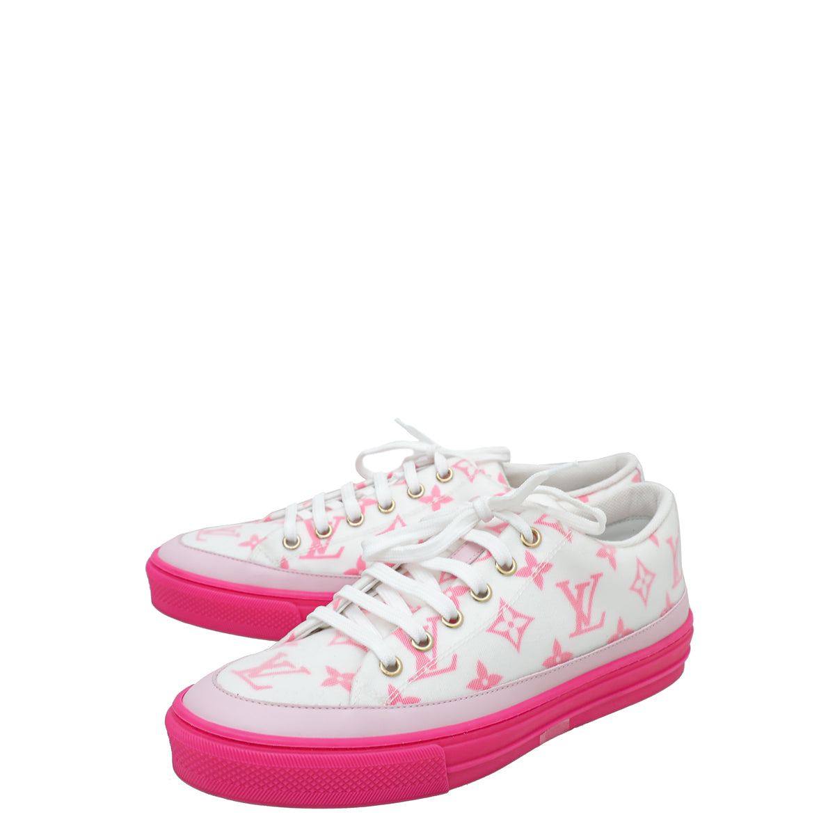 Louis Vuitton Bicolor Monogram Stellar Line Technical Fabric Sneaker 38-Louis Vuitton-THE CLOSET