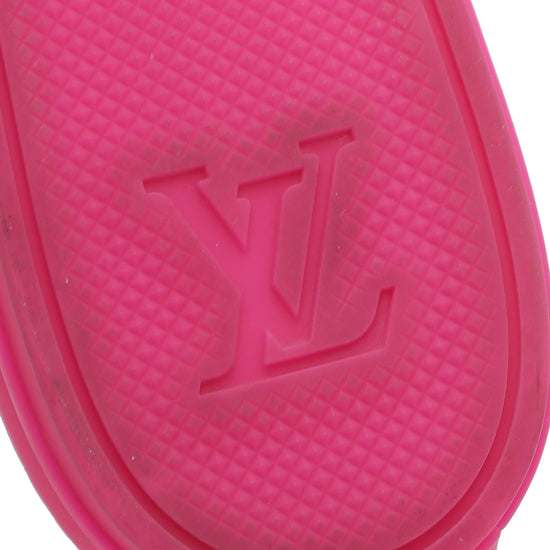 Louis Vuitton Bicolor Monogram Fabric Stellar Open Back Sneakers
