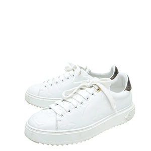 Louis Vuitton Bicolor Time Out Sneakers 38