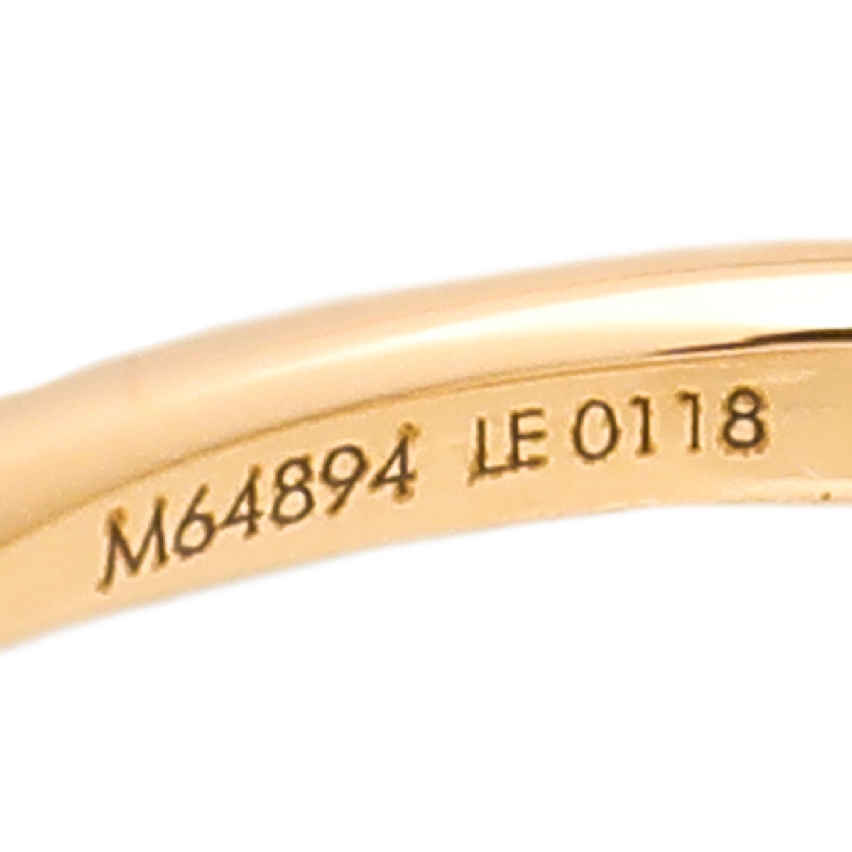 Louis Vuitton Gold Tone Studdy Bracelet Small