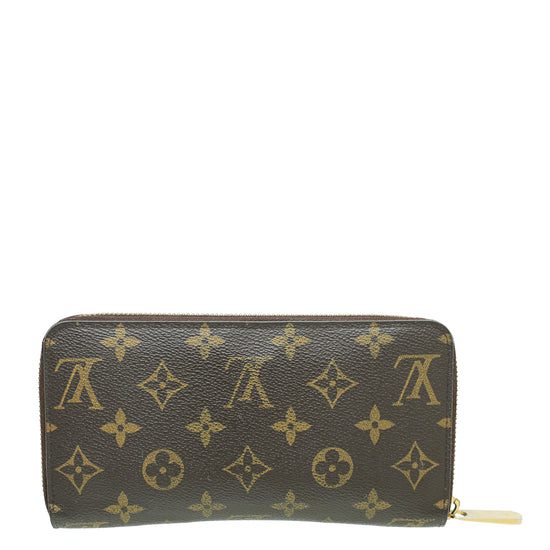 Louis Vuitton Brown Monogram Zippy Wallet