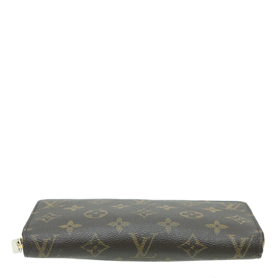 Louis Vuitton Brown Monogram Zippy Wallet – The Closet