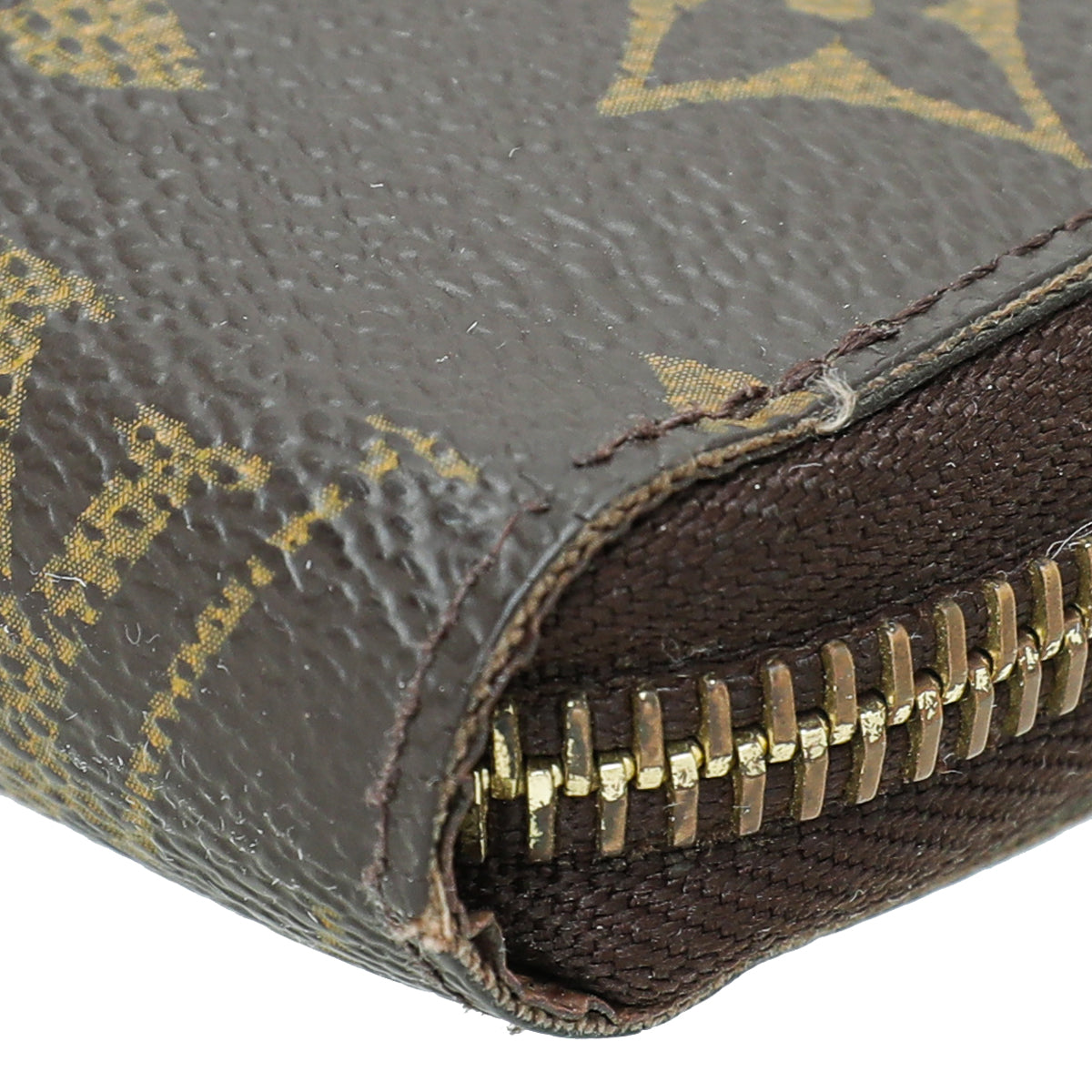 Louis Vuitton Brown Monogram Zippy Wallet