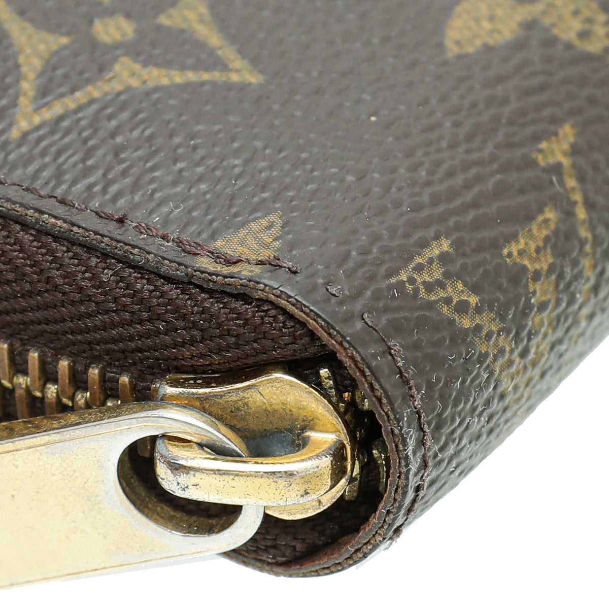 Louis Vuitton Brown Monogram Zippy Wallet