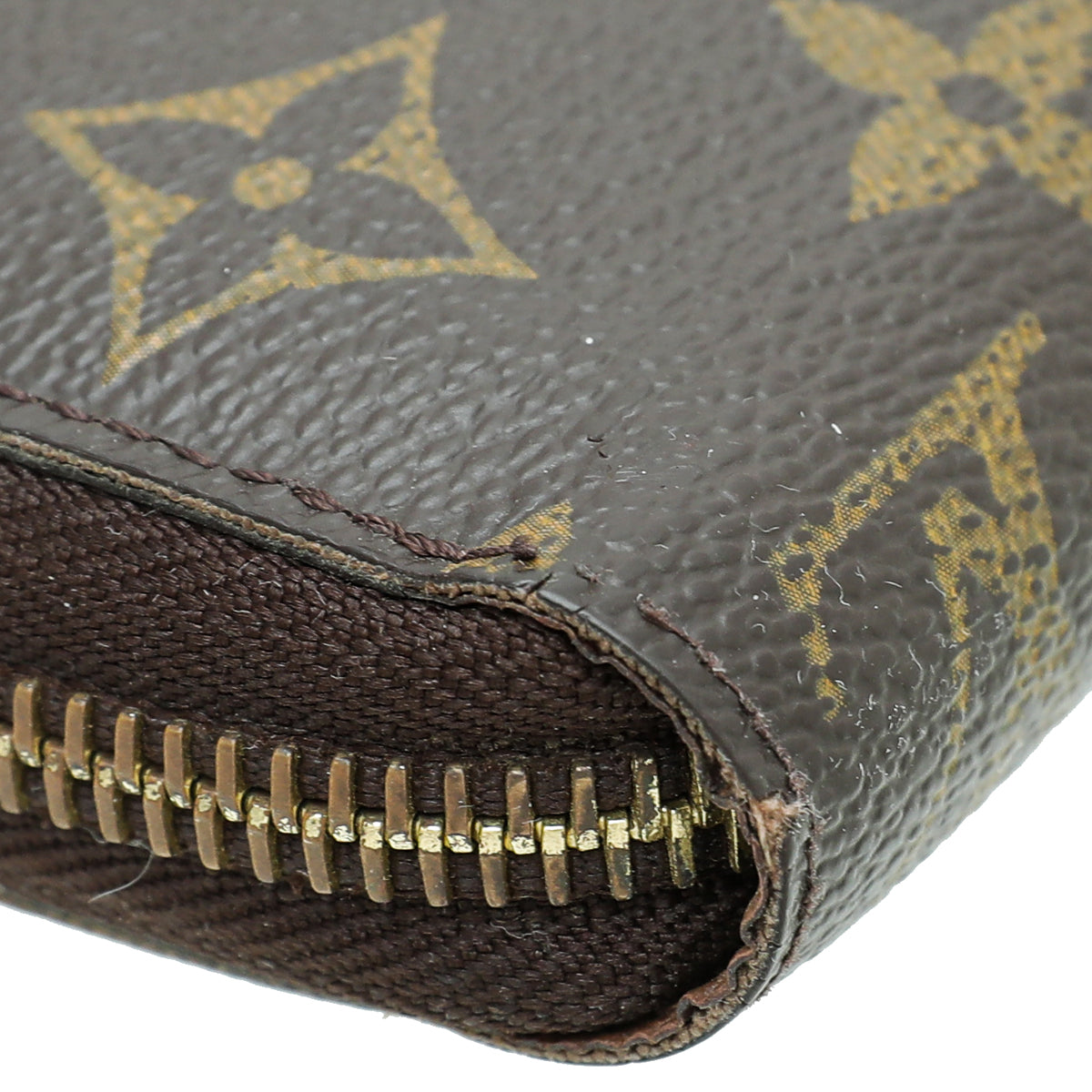 Louis Vuitton Brown Monogram Zippy Wallet