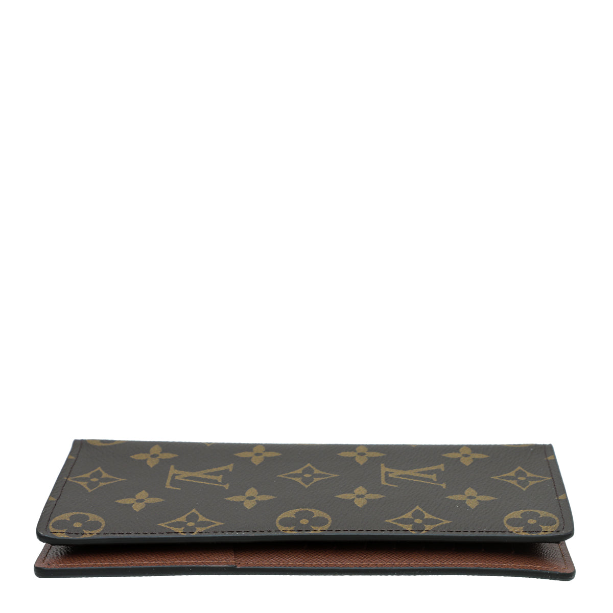 Louis Vuitton Brown Monogram Brazza Wallet